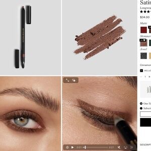 Victoria Beckham Satin Kajal Liner in Cinnamon